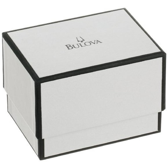 Bulova Womens 97N101 Swarovski Crystal Rose Gold Tone Watch
