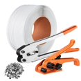 thumbnail image 1 of Banding Strapping Kit with Strapping Tensioner Tool, Banding Sealer Tool, 328 ft Length PP Band, 100 Metal Seals, Pallet Packaging Strapping Banding Kit, Banding Packaging Strapping for Packing, 1 of 7