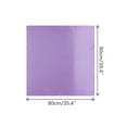 thumbnail image 3 of INSPIRE CHIC Women's Satin Neck Scarf Square Silky Solid Neckerchief Head Wrap Bandanas Lavender 90x90cm/35.4x35.4 inches(LxW), 3 of 6