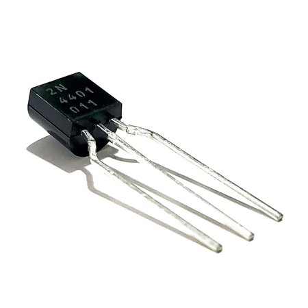 2pcs ON Semiconductor/Fairchild 2N4401 Bipolar (BJT) Single Transistor, NPN, 40 V, 250 MHz, 625 mW, 600 mA, 100 hFE (Pack of 25)