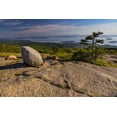 thumbnail image 2 of Haney, Chuck 24x17 White Modern Wood Framed Museum Art Print Titled - View from Cadillac Mountain looking down onto Frenchman Bay in Acadia National Park-Maine-USA, 2 of 4