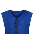 thumbnail image 4 of Bzhegqhd Men Solid Color Vintage Casual Fashion Frenum Waistcoat, 4 of 4