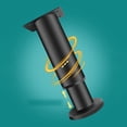 thumbnail image 3 of Telescopic Adjustable Bed Beam Support Foot Reinforced Plastic Furniture Leg, 3 of 8
