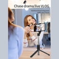 thumbnail image 2 of Selfie Stick G Mobile Q01 trípode, plegable, con control remoto bluetooth, extendible hasta 1m negro, 2 of 4