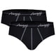 thumbnail image 1 of Sloggi calzoncillos hombre 2-pack - Start midi C2P box, algodón Negro M (Medium), 1 of 3