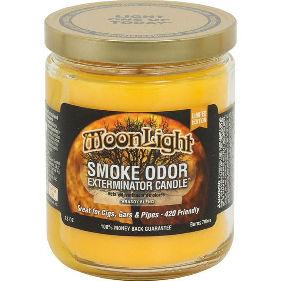 Smoke Odor Exterminator 13oz jar candle, Limited Edition MoonLight
