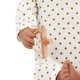 thumbnail image 4 of LullaBaby – Muñeca bebé de 14 pulgadas – Tono de piel cálido y ojos marrones – Cuerpo suave y conjunto extraíble – Gorro color marfil y accesorios para chupete – Juguetes para niños de 2 años en adela, 4 of 5