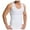 White A, variant on ZQUUVOU Men's Shapewear Tummy Control Sleeveless Shirts Body Shaper Vest Breathable Workout Tank Top Undershirt White B