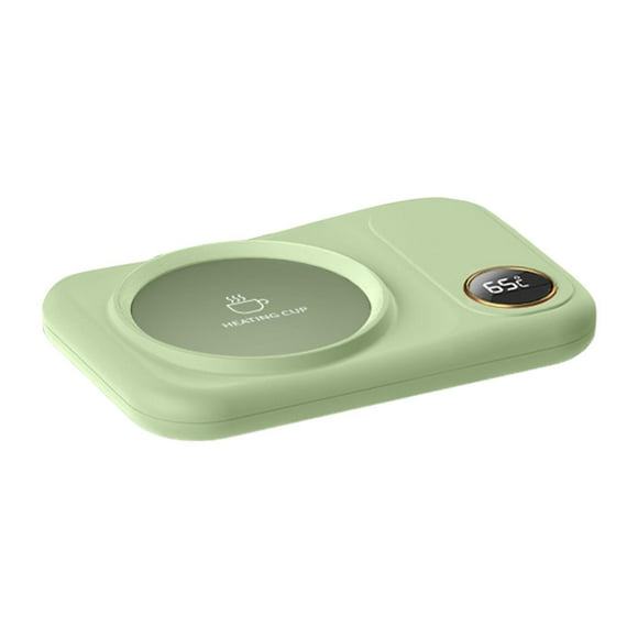 Rongfmy Réchaud à Café Portable Électrique Plaque Chauffante pour Boissons pour Voyage Maison Bureau Vert