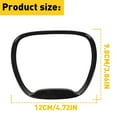 thumbnail image 5 of SPRING Vehicle Modification Black Steering Wheel Trim Cover Black Steering Wheel Cover Easy Installation Seamless Integration Stylish, 5 of 9