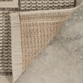thumbnail image 3 of nuLOOM Gris Contemporary Indoor/Outdoor Area Rug, 6' x 9', Gris Light Grey, 3 of 8