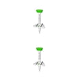 thumbnail image 2 of Greeniant Pelota de Golf portátil de plástico, regalo de altura ajustable, suministros de práctica, ayudas para tacos de Golf impermeables y Verde 2piezas, 2 of 6