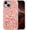 Pink, variant on for iPhone 15 Pro Case, Compatible with Magsafe, Military-Grade Protection, All-Around Shockproof Corners, Cheetah Print Leopard Case for iPhone 15 Pro - Black