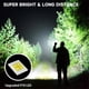 thumbnail image 2 of Rechargeable Flashlights High Lumens, Powerful Tactical Flashlights, 5 Modes LED Flashlight Adjustable A, 2 of 5