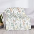 thumbnail image 3 of Naloa Sea Animals Flannel Blankets - Thick and Warm Blanket for Winter, Soft Fuzzy Plush King Blanket for All Seasons80"x60", 3 of 6