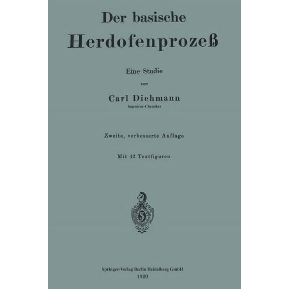 Der Basische HerdofenprozeÃ, (Paperback)