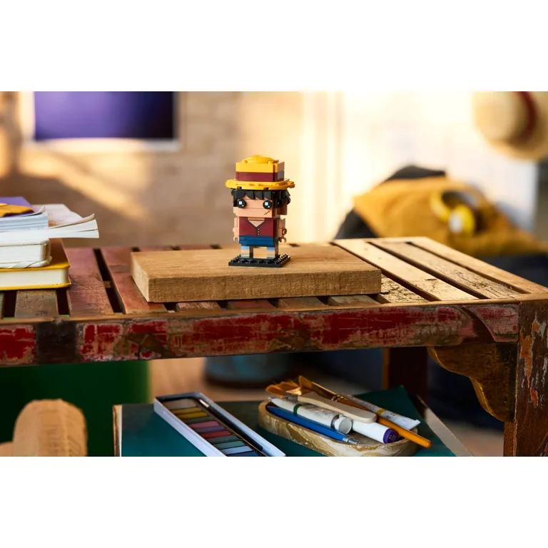 LEGO Brickheadz 40799 Monkey D. Luffy 136pcs - Walmart.com