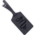 thumbnail image 1 of Luggage Tag Creative Embroidery Mr & Mrs Suitcase Tag Luggage Label Baggage Tag, 1 of 6