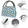 thumbnail image 6 of Kuqiui Lunch Bag for Women/Men,Waterproof Reusable Portable Lunch Tote,Lunch Box Bag.Thermal Cooler Bag Ideal for Work/Party/Travel/Picnic (Colorful Easter eggs ), 6 of 8