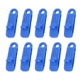 thumbnail image 1 of Toystoory 10 piezas de sujetadores portátiles para tienda de campaña, Picnic, lona, ​​surtido, Clip para toldo, abrazaderas de sujeción, accesorios carpas Azul Toystoory OD029374-05, 1 of 6