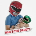thumbnail image 3 of CafePress - Power Rangers Who's The Daddy? Kids T Shirt - Light T-Shirt Kids XS-XL, 3 of 4