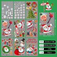 thumbnail image 1 of Pegatina de pared de Feliz Navidad, decoración navideña de vidrio para ventana, para el hogar, sala de estar, 2024, 2024, 1 of 4