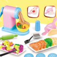 thumbnail image 3 of 1 Set of Plasticine Pasta Machine Toy 3D Color Mud Noodle Maker Modeling Moulds Toy for Kids, 3 of 3