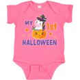 thumbnail image 3 of Inktastic My 1st Halloween with Unicorn Witch Girls Baby Bodysuit, 3 of 5