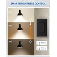 thumbnail image 4 of ELEGRP Smart Dimmer Light Switch Single Pole, 2.4GHz Wi-Fi Dimmer Switch Compatible with Alexa and Google Assistant, Neutral Wire Required, No Hub Required, UL and FCC Listed, Black 1 PC, 4 of 6