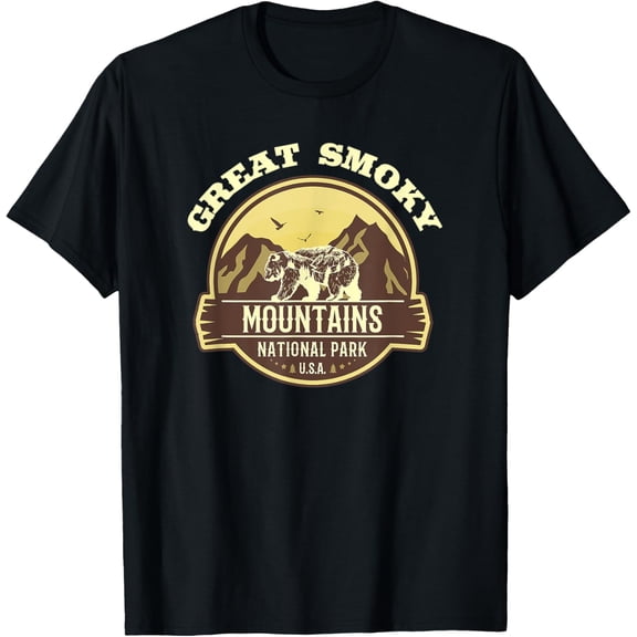 Great Smoky Mountains Vintage National Park Gift T-Shirt