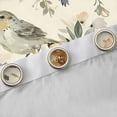 thumbnail image 4 of Homewish Kawaii Animal Birds Black Out Curtains for Female Men Adults,Retro Vintage Watercolor Curtains Pack of 2 (42x63 Each),Chic Flowers Bedroom Curtains,Breathable Home Decor, 4 of 6