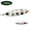 D, variant on MInHoues Un‑Hooked Metal Jig Fishing Lure, Bare Metal Casting Jig Bait Without Hooks, Sinking Saltwater Freshwater Jigging Lure for Offshore Shore Fishing, C M 1pc