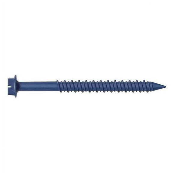 Mkt Fastening Concrete Anchor Screw,Hex,3/16 in,PK25 H3325SP