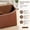 coffee, variant on Remote Control Holder Swivel Desk Organizer PU Leather Bedside Table Caddy for TV Remotes and Stationery Home Office Decor