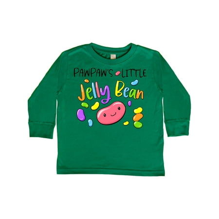 

Inktastic Pawpaw s Little Jellybean Cute Easter Candy Gift Toddler Boy or Toddler Girl Long Sleeve T-Shirt