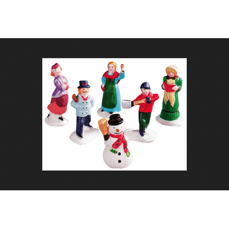 Lemax Village People Figurine Village Accessory Assorted Resin 3 in.