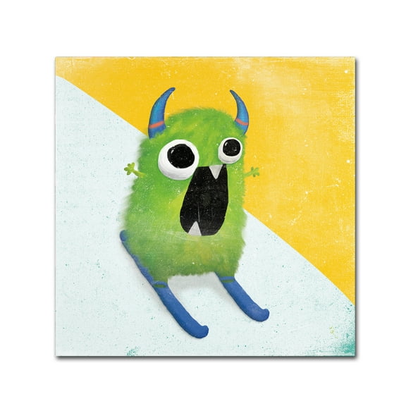 Trademark Fine Art 'Xtreme Monsters II' Canvas Art by Sarah Adams