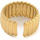 thumbnail image 3 of 1 anillo abierto de acero inoxidable 304 para mujer, anillo dorado, adorno ajustable, accesorio para boda, compromiso, fiesta, joyería, regalo., 3 of 3