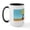 White/Black Inside, variant on CafePress - The Great Pumpkin Is Coming Large Mug - 15 oz Ceramic Large White Novelty Mug