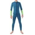 thumbnail image 1 of Trajes de baño térmicos traje de neopreno para niños traje de buceo de neopreno de 3,5mm traje húmedo para niños para deportes de agua fría navegación L, 1 of 8