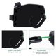 thumbnail image 2 of Bike Tow Rope,Bike Trailer Strap,Retractable Bicycle Traction Rope, Bike Attachment, Outdoor Cycling Tools Compatible (Black), 2 of 5