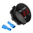 thumbnail image 1 of Digital Panel Voltmeter Dc 12v/24v Led Display Electric With Touch Switch Voltage Meter Volt Tester For Car Motorcycle Boat, 1 of 1