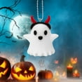 thumbnail image 2 of BNNG Halloween Keychains Bulk, 3D Shaped Pumpkin Ghost Skull Head Halloween Keychain Accessories For Adults Halloween Party Supplies, Halloween Party Decoration, 2 of 5
