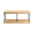 thumbnail image 2 of La Salle Metal and Wood Cocktail Table, 2 of 3
