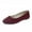 Wine -KO15, variant on Domzle Flats for Women Round Toe Flat Shoes Dressy Black Ballet Flats Comfortable Womens Dress Shoes Ballerina Flats for Work Brown