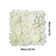 thumbnail image 2 of Panel de flores artificiales de seda, fondo de escenario de boda de flores artificiales de hortensia y rosa, fondo de foto de boda, fondo de fiesta en casa - Blanco, 2 of 6