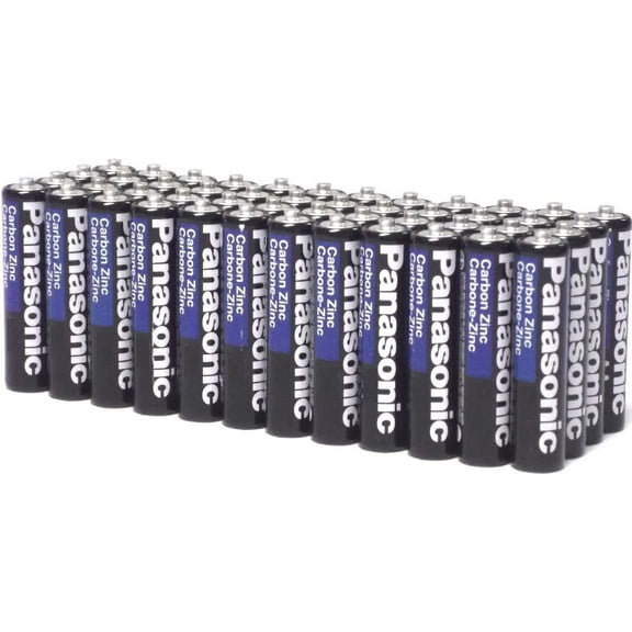 100 Pack Wholesale Lot Panasonic Super Heavy Duty AAA Batteries