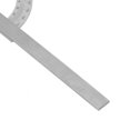 thumbnail image 4 of Protractor Ruler,  Angle Finder Protractor, Chrome Plated Carbon Steel Ruler 80x120mm with 180 Degree Protractor for Angle Measurement, 4 of 7