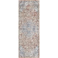 thumbnail image 3 of Mark&Day Outdoor Rugs, 3x7 Grotel Traditional Indoor/Outdoor Light Gray Runner Area Rug, Non Shedding Blue Cream Carpet for Patio, Porch, Deck, Bedroom, Living Room or Kitchen (2'7" x 7'3" Runner), 3 of 6