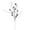 Silver, variant on Vickerman 32" Silver Mini Pinecone Twig Glitter Spray, 6 per bag.